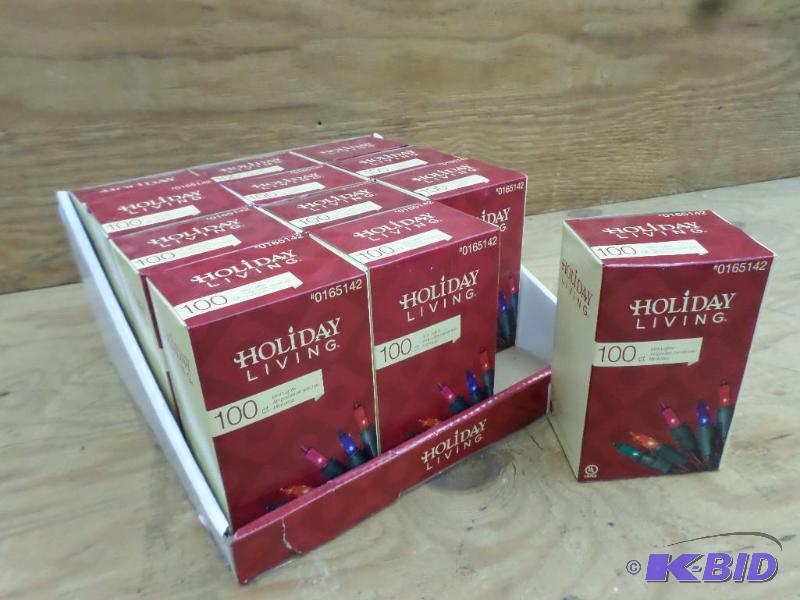 Case Of (12) 100ct Mini-Light Sets, #0165142...