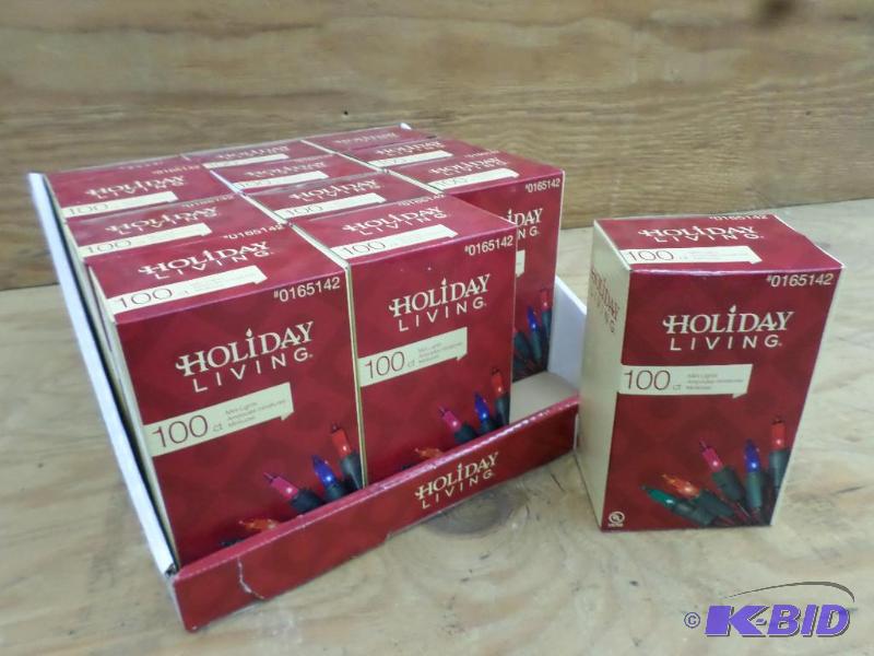 Case Of (12) 100ct Mini-Light Sets, #0165142...