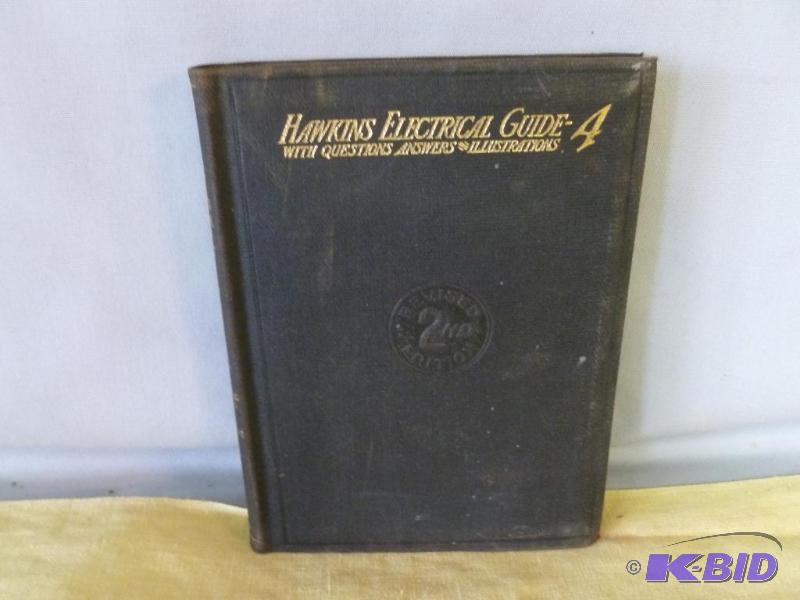 lot 139 image: Antique Book - Hawkins Electrical Guide 4 - 1...