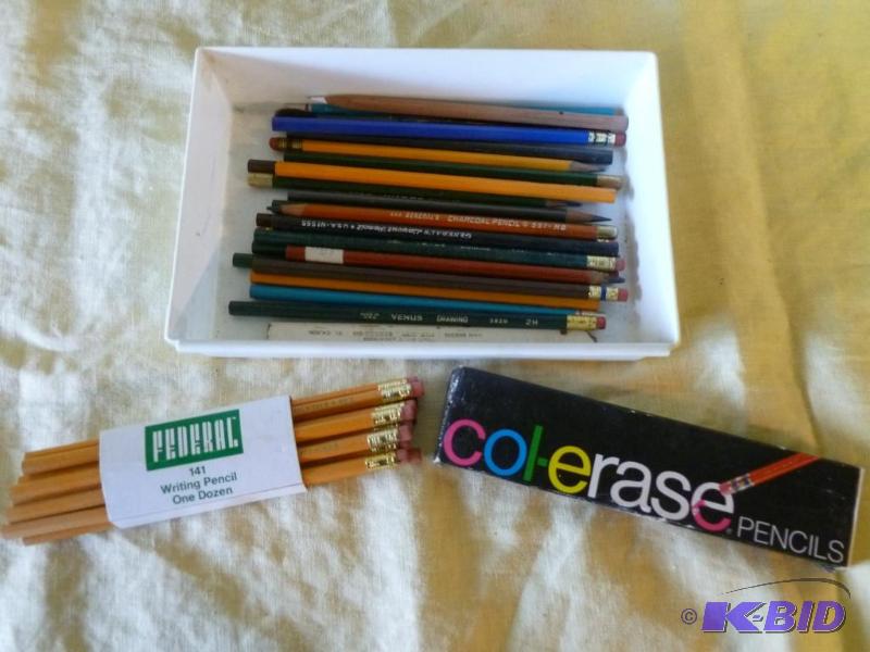 lot 148 image: large variety of good drafting pencils....