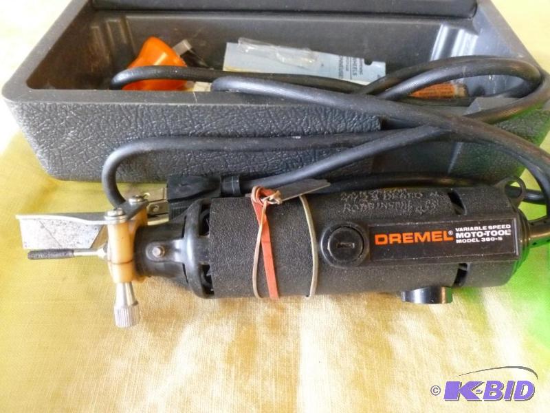 lot 45 image: Dremel&nbspvariable speed moto-tool model 38...