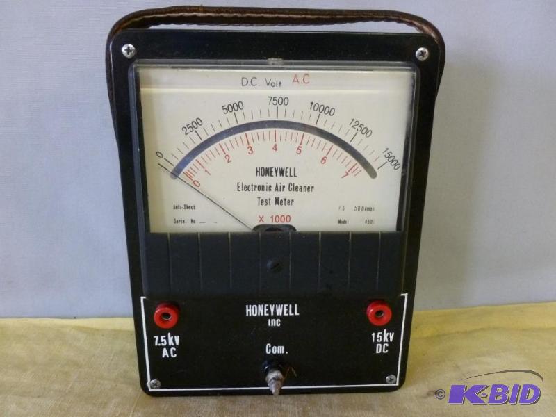 lot 46 image: Vintage Honeywell Electronic Air Cleaner Test...