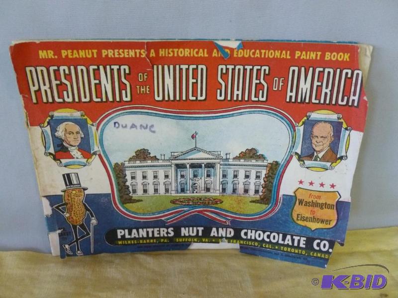 lot 65 image: Vintage 1953 Planters Nut And Chocolate Co. P...