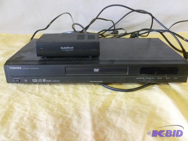 lot 72 image: Toshiba DVD Video Player Model SD-K510, comes...