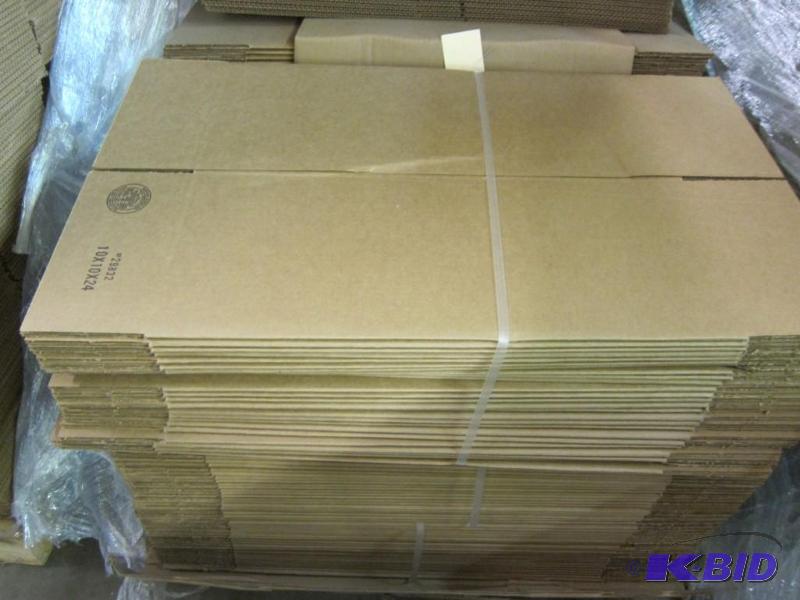 lot 49 image: 10 x 10 x 24 Shipping Boxes