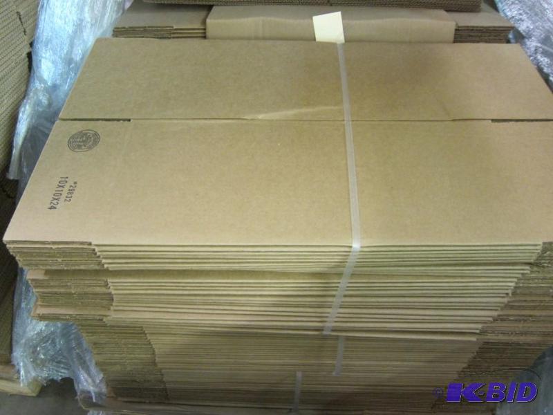 lot 50 image: 10 x 10 x 24 Shipping Boxes