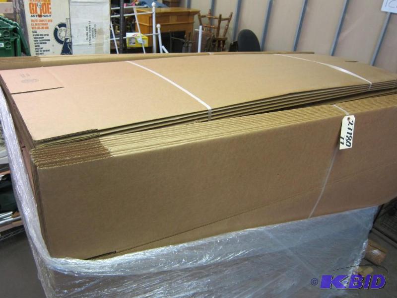 lot 53 image: 12 x 12 x 60 Shipping Boxes