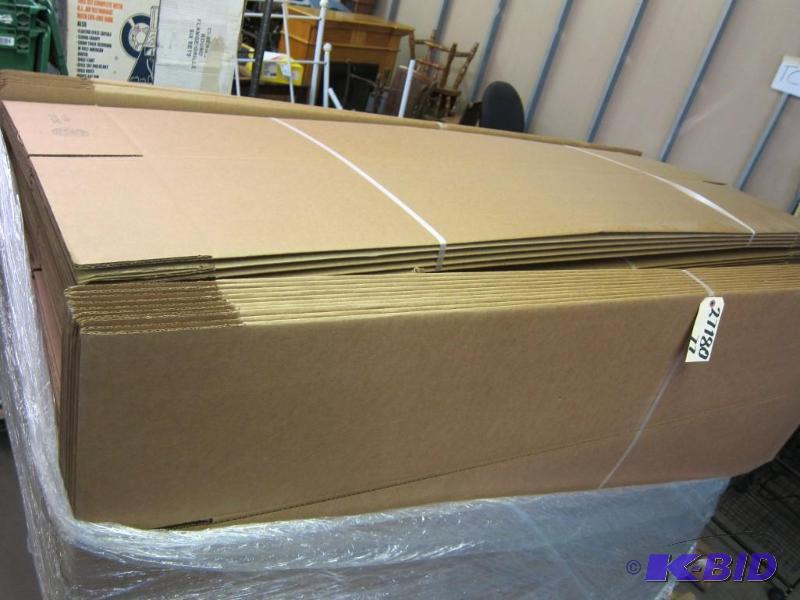 lot 54 image: 12 x 12 x 60 Shipping Boxes