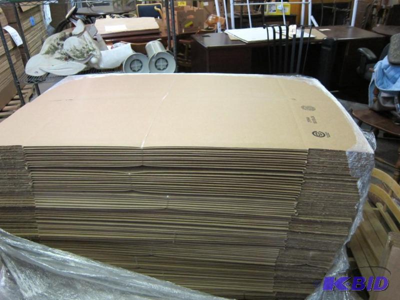 lot 55 image: 16 x 16 x 36 Shipping Boxes