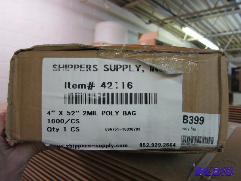 lot 59 image: 4 x 52 2ml Poly Bags
