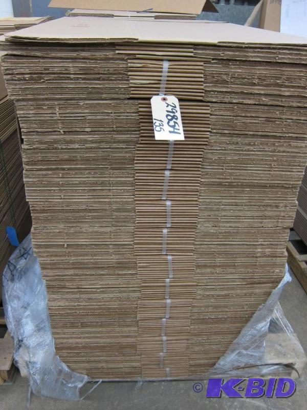 lot 63 image: 34 x 21 x 6 Shipping Boxes