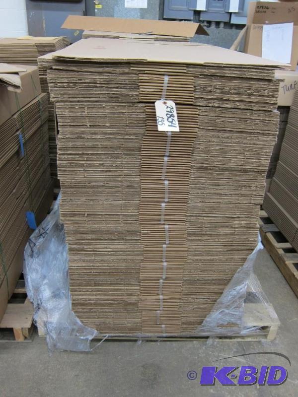 lot 64 image: 34 x 21 x 6 Shipping Boxes