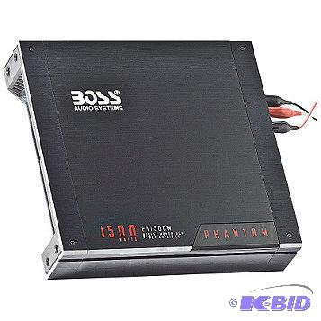 lot 2 image: New Boss Phantom 1500 Watt Amp - MSRP $119.99...