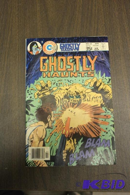 Ghostly Haunts, Charlton Comics, No. 58, Apri...