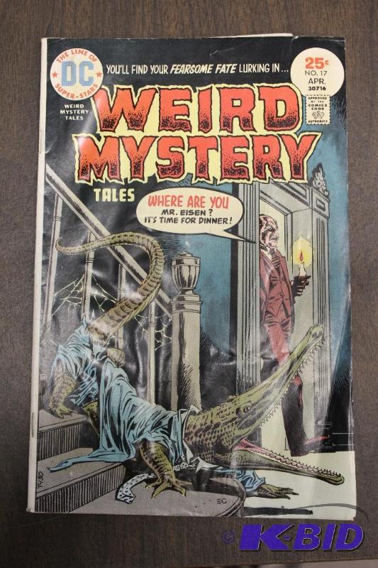 Weird Mystery Tales, The Line of DC Super-Sta...