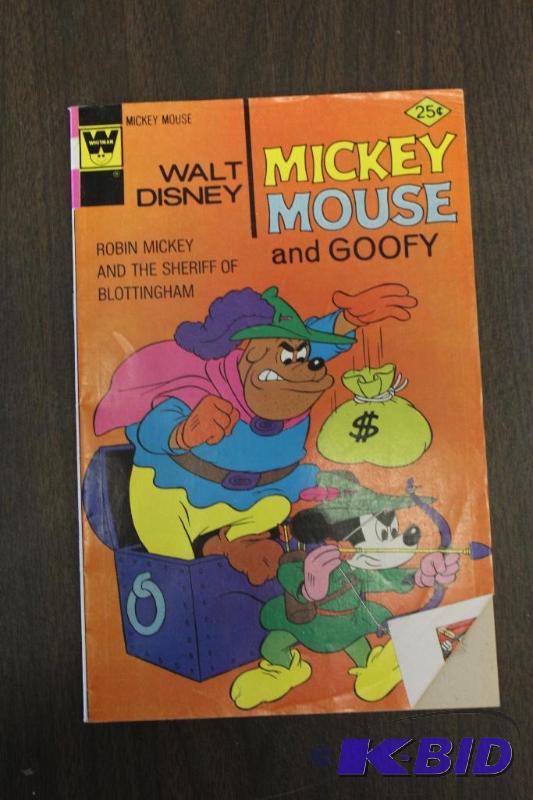 Walt Disney, Mickey Mouse and Goofy, Robin Mi...
