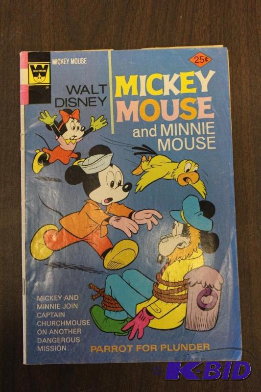 Walt Disney, Mickey Mouse and Minnie Mouse, P...