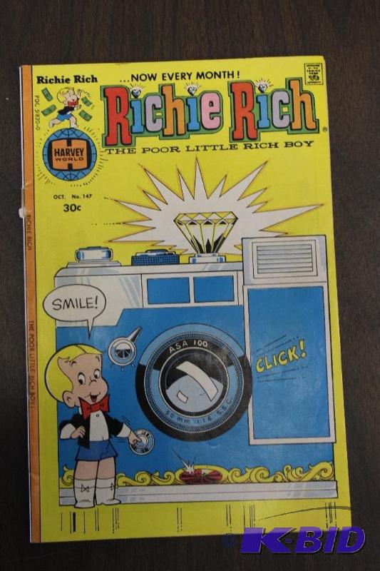 Richie Rich The Poor Little Rich Boy, Harvey ...