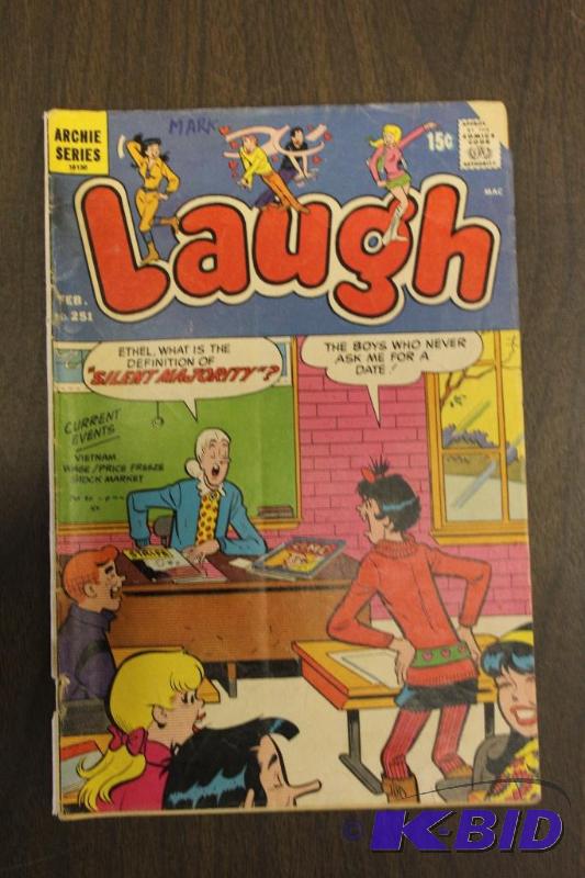 Archie Series, Laugh, No. 251, February 1972...