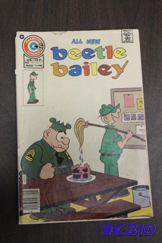 All New Beetle Bailey, Charlton Comics, No. 1...