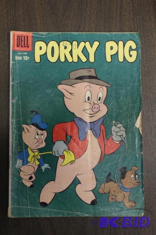 Porkey Pig, Dell, No. 68, Jan-Feb. 1960...