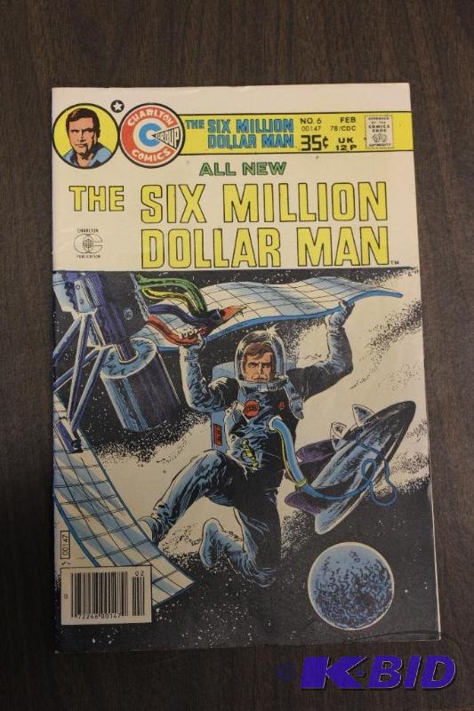 All New The Six Million Dollar Man, Charlton ...