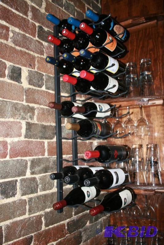Wall Mounted Wine Rack