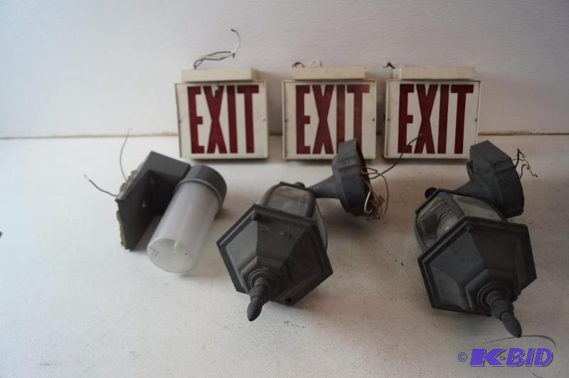 exit signs