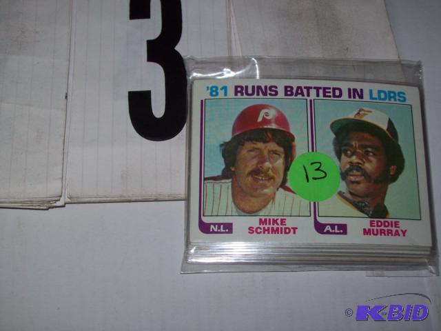 10- 1980s Hall of Fame Stars- George Brett, ...