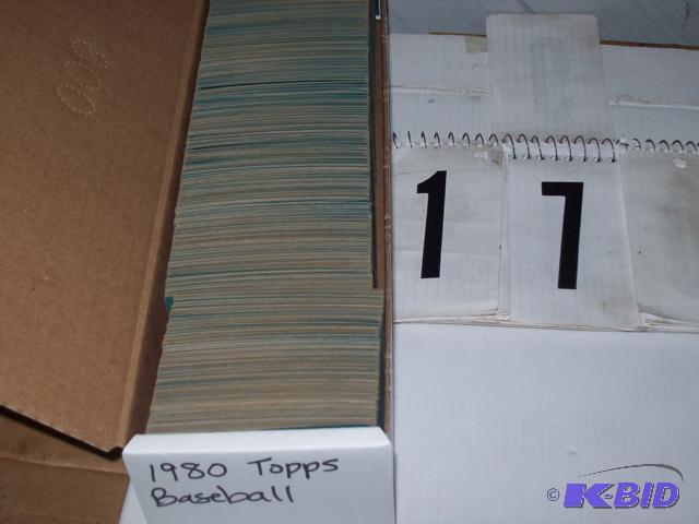 Approx. 800 - 1980 Topps Baseball Cards. Vary...