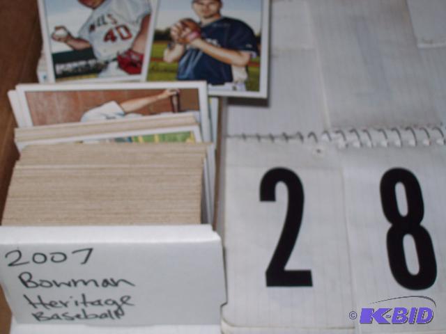 Approx, 400 - 2007 Bowman Heritage Baseball C...
