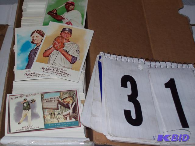 Approx, 600 - 2006- 2011 Topps Allen &amp G...