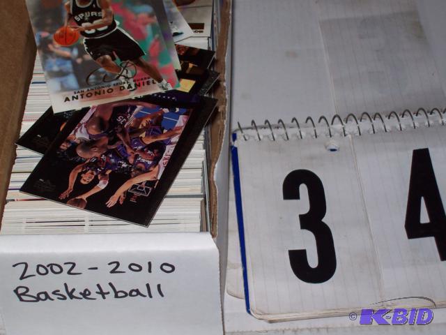 Approx, 800 - 2002 - 2010 Basketball Cards. V...