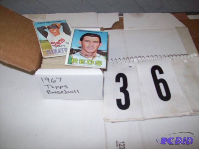 146 - Vintage 1967 Topps Baseball cards. Cond...