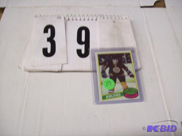 1980-81 Topps Ray Bourque Rookie Card #140. C...