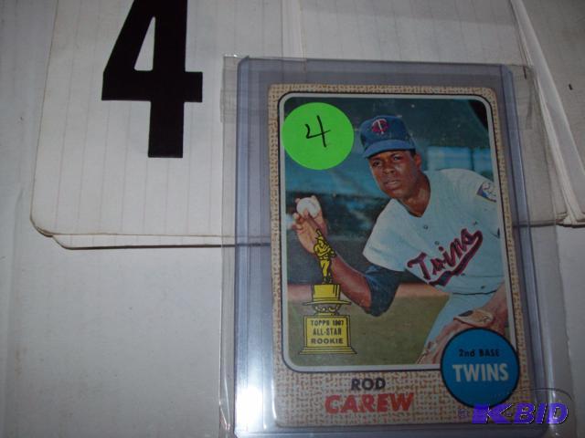 1968 Topps Rod Carew #80. His 2nd year card. ...