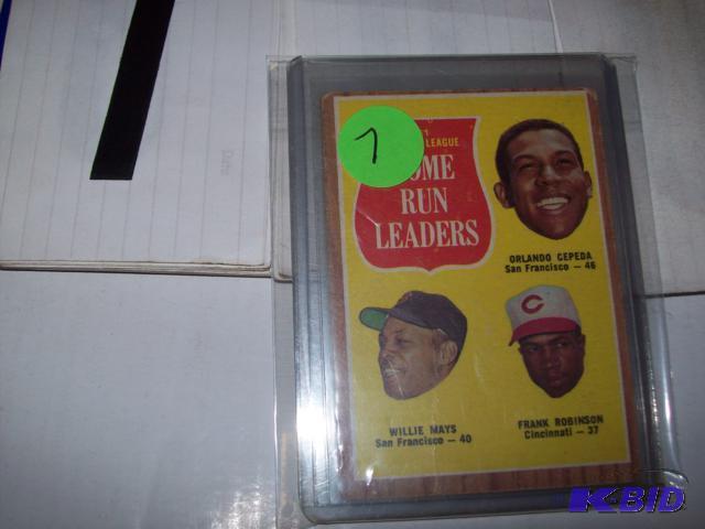 1962 Topps Orlando Cepeda &amp Willie Mays H...