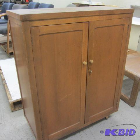 Vintage Wood Cabinet