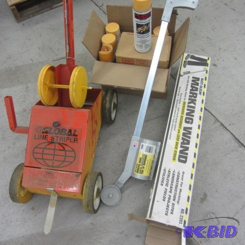 Striper Cart, Marking Wand