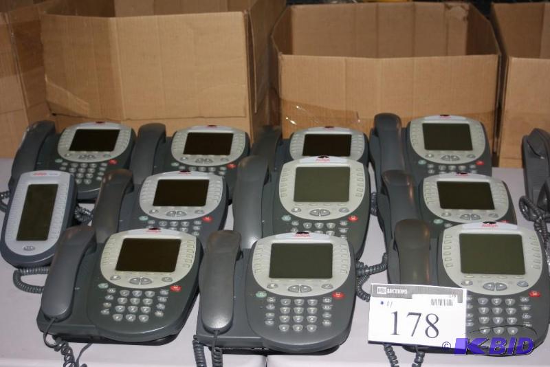 lot 178 image: Avaya 4621SW IP Display Telephones wBase & Handset
