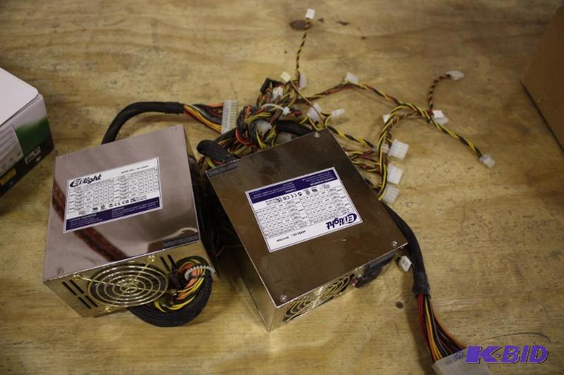 lot 194 image: Lot of (2) ENlight Power Supply Units Model No EN-470MP 320W-520 W.