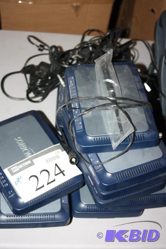 lot 224 image: Lot of (10) Sonicwall TZ 170 SP 10 Node Firewall Boxes