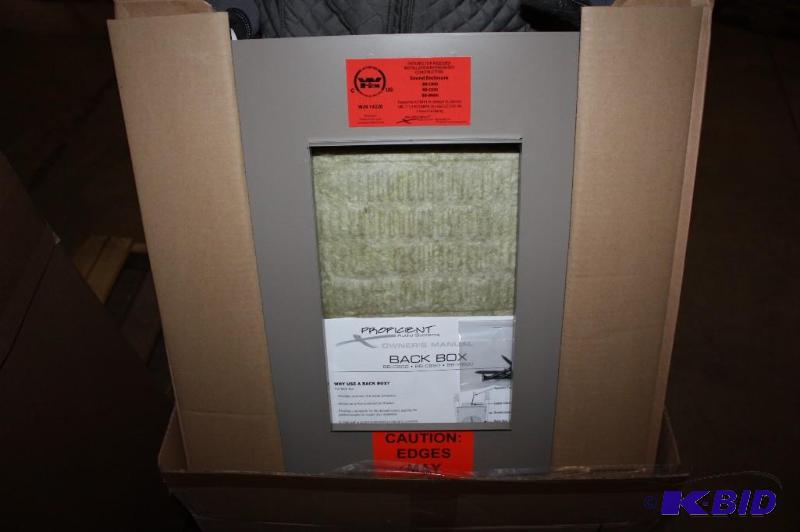 lot 231 image: Box Lot of OpenHouse HC36A Proficient Audio Systems Back Box Includes Owners Manual.