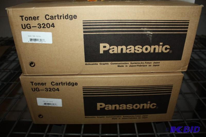 lot 249 image: Panasonic Toner Cartridge UG-3204 app. 2 ct.