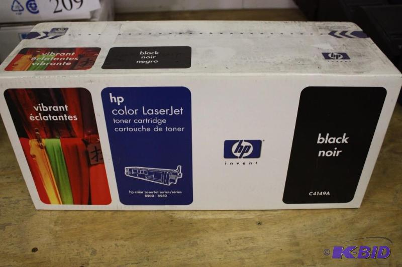 lot 255 image: HP Invent Color Laser Jet Toner Cartridge BlackNoir C4149A For 8500-8550 Series.