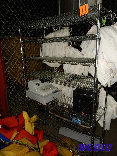 lot 11 image: Stainless Steel Shelve