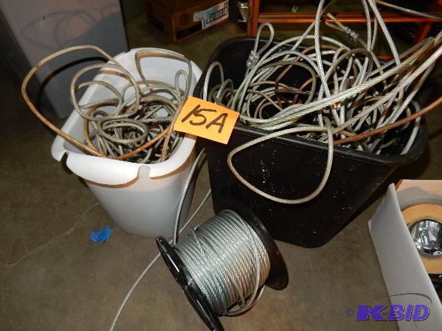 lot 15A image: Plastic Covered Cable