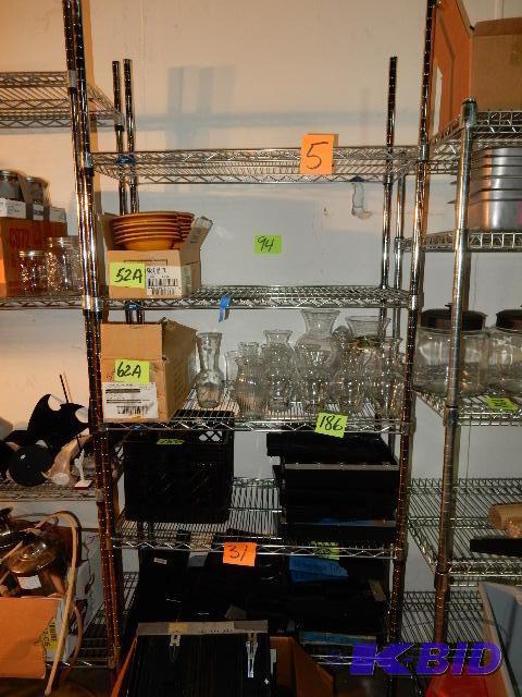 lot 5 image: Stainless Steel Shelve