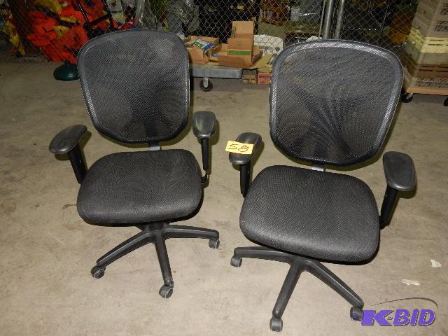 lot 58 image: Office Chairs