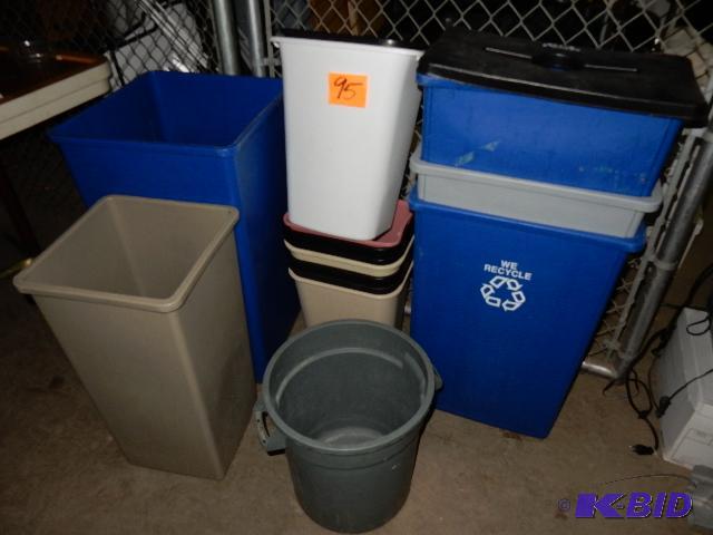 lot 95 image: Garbage and Recycling bins